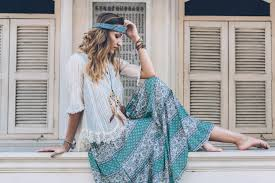 Bohemian summer dress collection