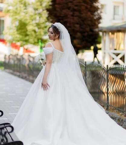 Bride in a wedding dress